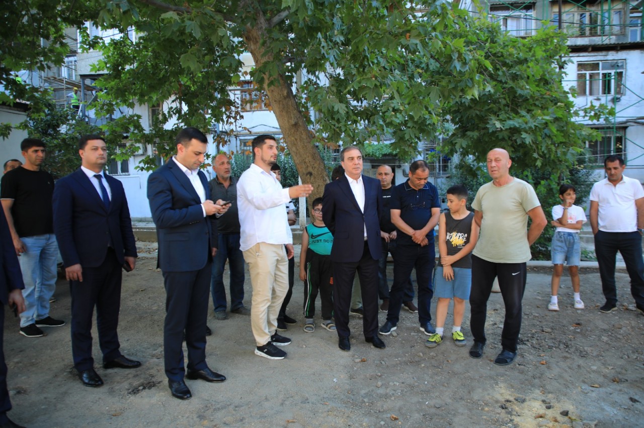 Niyazi Bayramov növbəti “ABAD məhəllə” ilə tanış oldu - FOTOLAR